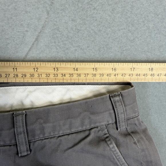 Polo Ralph Lauren Chino Pants Mens 35x26* Gray Suffield Chino 100% Cotton - Picture 7 of 8